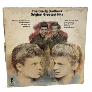 The Everly Brothers' Original Greatest Hits (Vinyl, 1970, 2x LP) Barnaby BGP 350